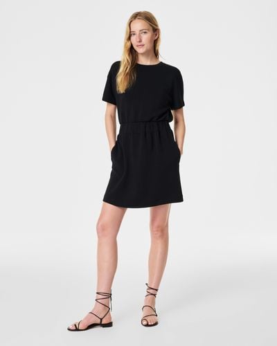Spanx Airessentials Cinched T-shirt Dress - Black