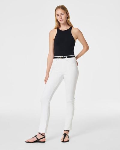 Spanx Straight Leg Jeans - White