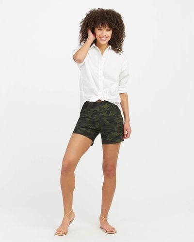 SPANX - Stretch Twill Shorts 4 - Bright White – KJ Clothier