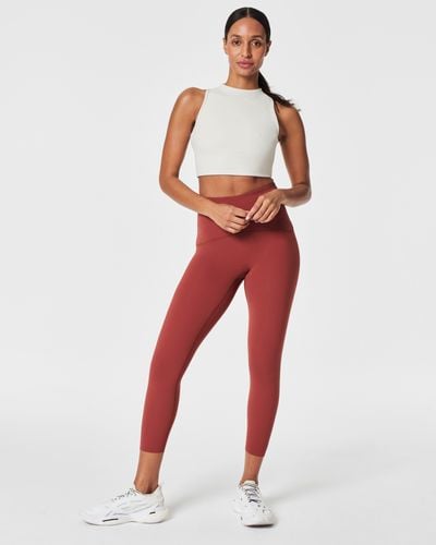 Spanx Booty Boost® Active 7/8 Leggings - Red