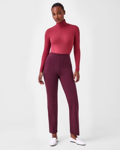 Spanx The Perfect Pant, Kick Flare - Red