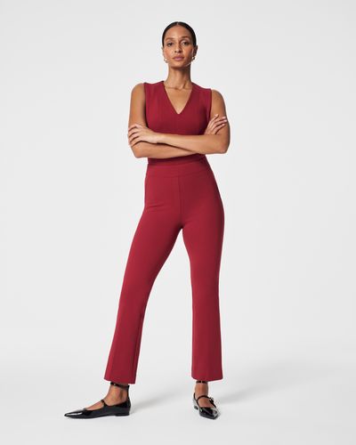 Spanx The Perfect Pant, Kick Flare - Red