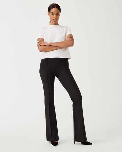 SPANX The Perfect Pant, Kick Flare in Houndstooth Jacquard