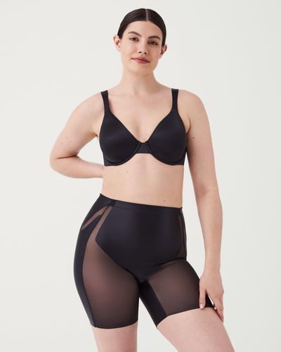 Spanx Booty-lifting Shaping Mid-thigh Short - Black