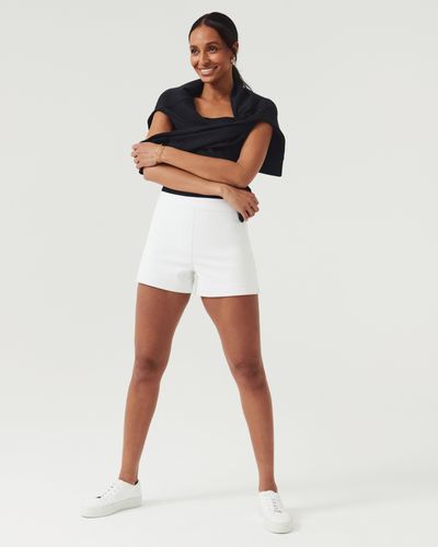 Spanx On-the-go 4" Shorts With Ultimate Opacity Technology - White