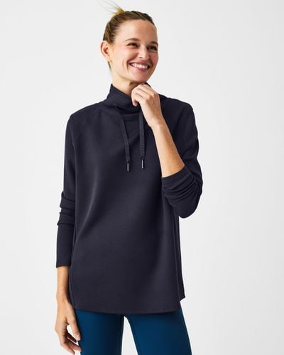 Spanx Airessentials 'got-ya-covered' Pullover - Blue
