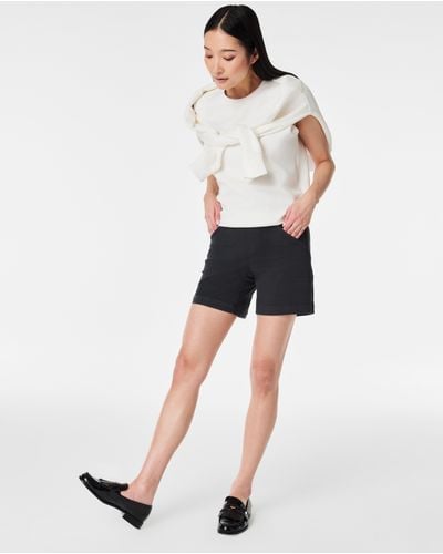 Spanx Stretch Twill Shorts, 6" - Multicolor
