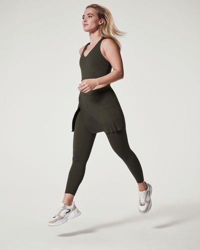Spanx Booty Boost® Active Skirt Around 7/8 Leggings - Natural