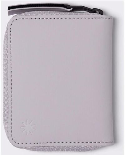 Rains Sac Portefeuille Wallet mini gris clair-047125