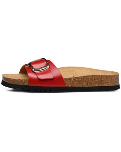 Scholl Sandales KATHLEEN LEATHER - Rouge