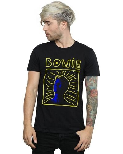 David Bowie T-shirt 90s Frame - Noir