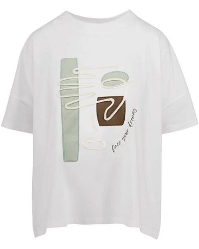 Bomboogie T-shirt TW8510 T JIN4-01 - Blanc