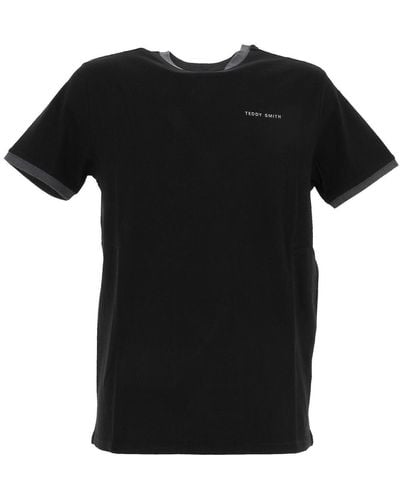 Teddy Smith T-shirt The-tee 2 r mc - Noir