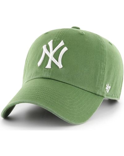 '47 Casquette 47 CAP MLB NEW YORK YANKEES CLEAN UP FATIGUE GREEN - Vert