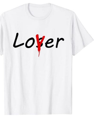 It T-shirt Loser Lover - Blanc