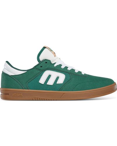 Etnies Chaussures de Skate WINDROW GREEN WHITE GUM - Vert