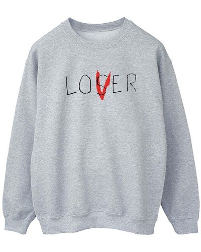 It Sweat-shirt Loser Lover - Gris