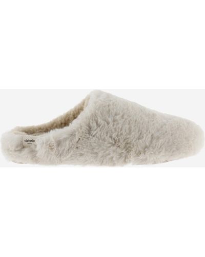 Victoria Chaussons NORTE SOFT FUR SLIPPERS - Gris