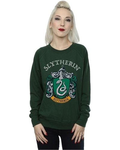 Harry Potter Sweat-shirt Slytherin Crest - Vert
