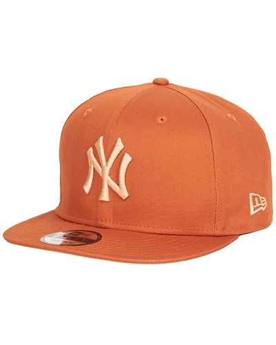 KTZ Casquette SIDE PATCH 9FIFTY NEW YORK YANKEES - Orange