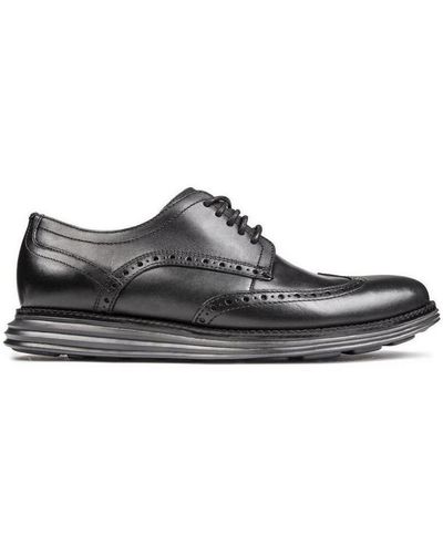 Cole Haan Richelieu Original Grand Wingtip Des Chaussures - Noir