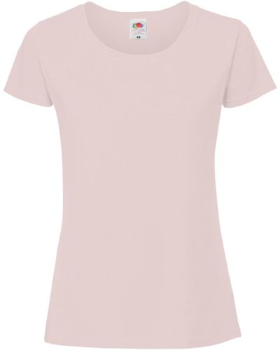 Fruit Of The Loom T-shirt Iconic Premium - Rose