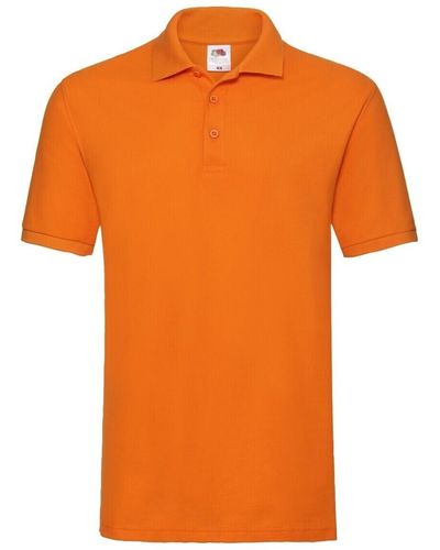 Fruit Of The Loom T-shirt Premium - Orange