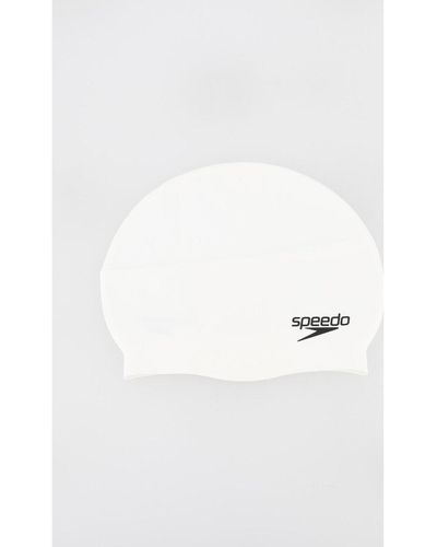 Speedo Accessoire sport Flat sil cap p12 - Blanc