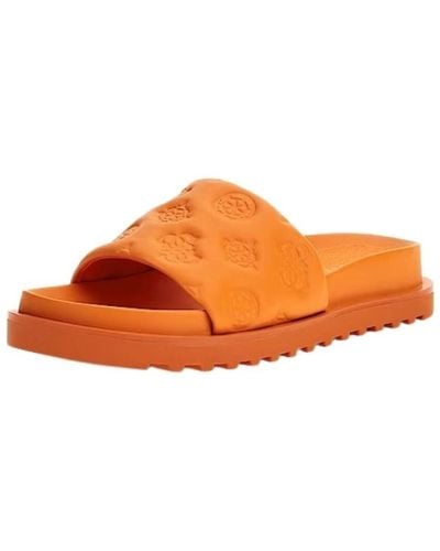 Guess Sandales Claquettes fabetza Ref 59595 Orange