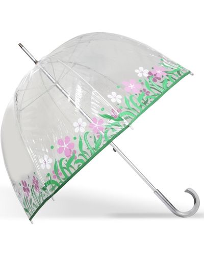 Isotoner Parapluies Parapluie cloche transparent - Blanc