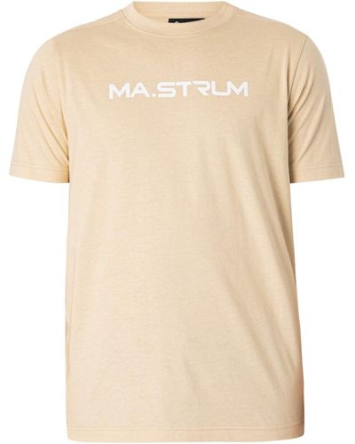 Ma Strum T-shirt T-shirt imprimé poitrine - Neutre