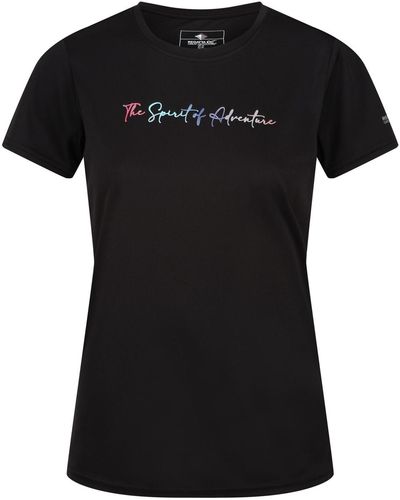 Regatta T-shirt Fingal VII The Spirit Of Adventure - Noir