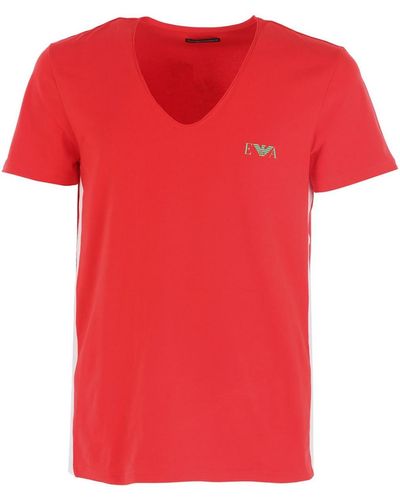 EA7 Tee-shirt -Neck - 111417-7P510-22474 T-shirt - Rouge