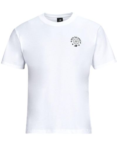 New Balance T-shirt MT33582-WT - Bleu