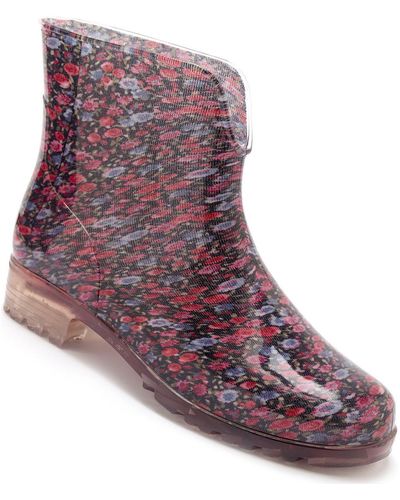 Pediconfort Boots Boots de pluie imperméables - Violet