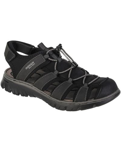 Rieker Sandales Sandals - Noir