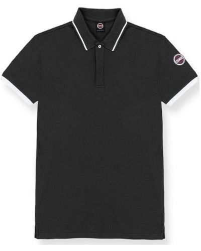 Colmar T-shirt Polo en piqu noir