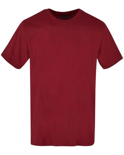 Build Your Brand T-shirt Basic - Rouge