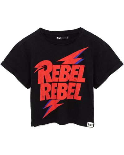 David Bowie T-shirt Rebel Rebel - Rouge