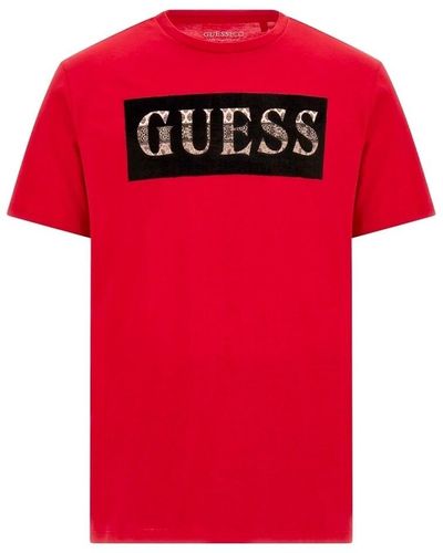 Guess T-shirt Authentic - Rouge