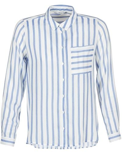 ONLY Chemise CANDY - Bleu