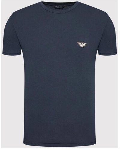 Emporio Armani T-shirt - Tee-shirt - marine - Bleu