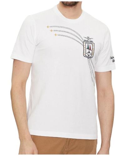 Aeronautica Militare T-shirt TS2242J592 - Blanc