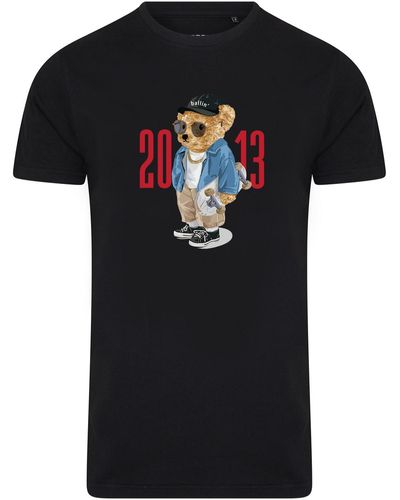 Ballin Est. 2013 T-shirt Skater Bear Tee - Noir