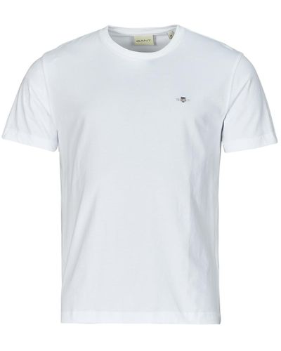 GANT T-shirt REG SHIELD SS T-SHIRT - Blanc