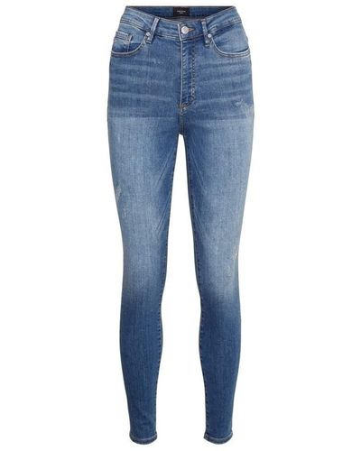 Vero Moda Jeans skinny - Jeans skinny - bleu