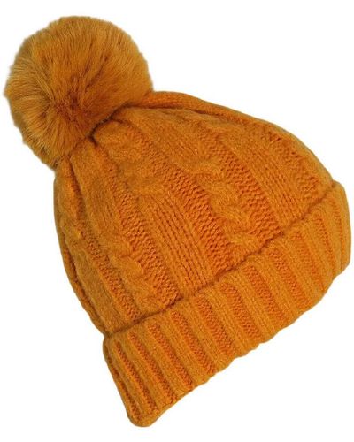 Chapeau-Tendance Bonnet Bonnet doux BIENNE - Orange