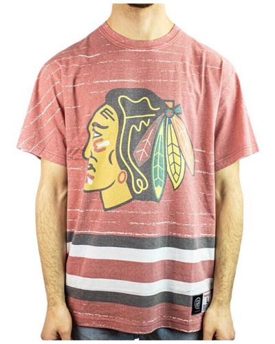 Mitchell & Ness T-shirt T-shirt NHL Chicago Blackhawks - Rose