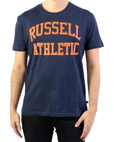 Russell T-shirt Tee-Shirt Iconic SS Tee - Bleu