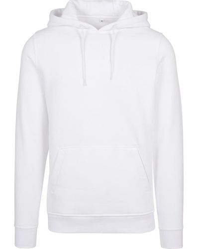 Build Your Brand Sweat-shirt BY137 - Blanc